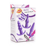 Thrill Trio Purple Anal Plug Set with Vibrator - Save 15% - with - Fast Shipping - United Kingdom Stoke-on-trent
