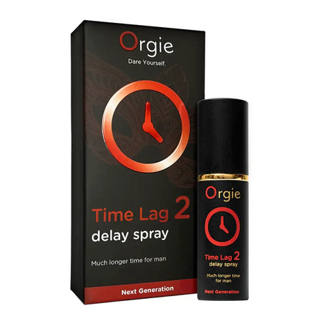 Orgie Time Lag 2 Next Gen Delay Spray 10ml - Save 15% - Sale