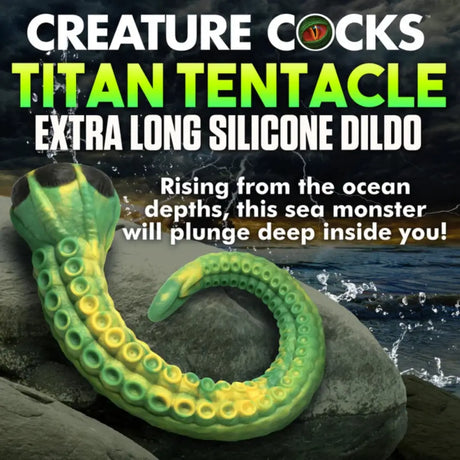 Titan Tentacle Extra Long Silicone Dildo - Fast Shipping - United Kingdom Stoke-on-trent