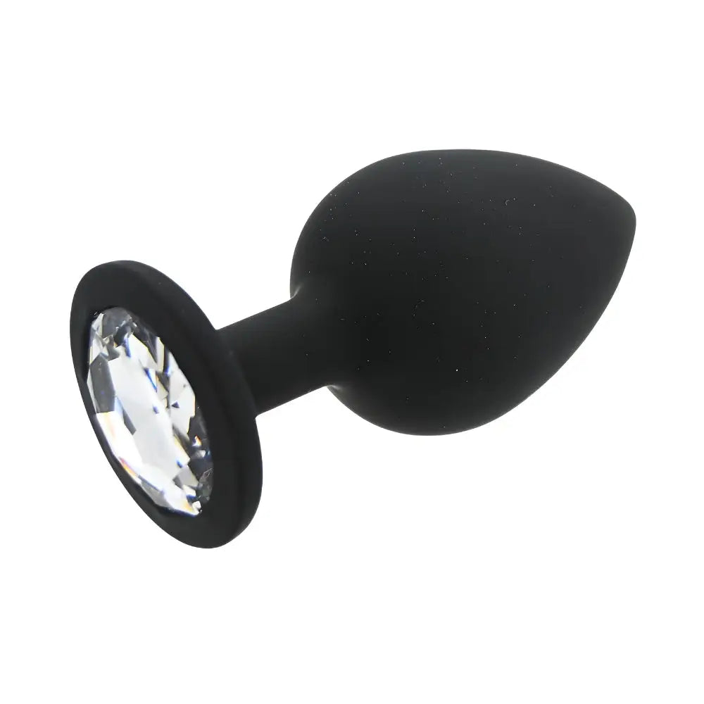 Toosh Black Silicone Butt Plug Large - Save 10% - Sale United Kingdom Stoke-on-trent