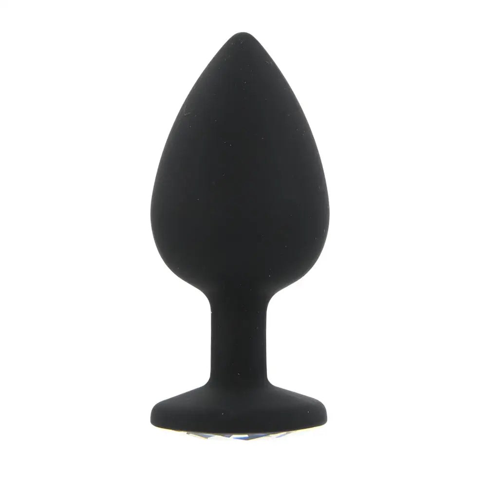 Toosh Black Silicone Butt Plug Large - Save 10% - Sale United Kingdom Stoke-on-trent