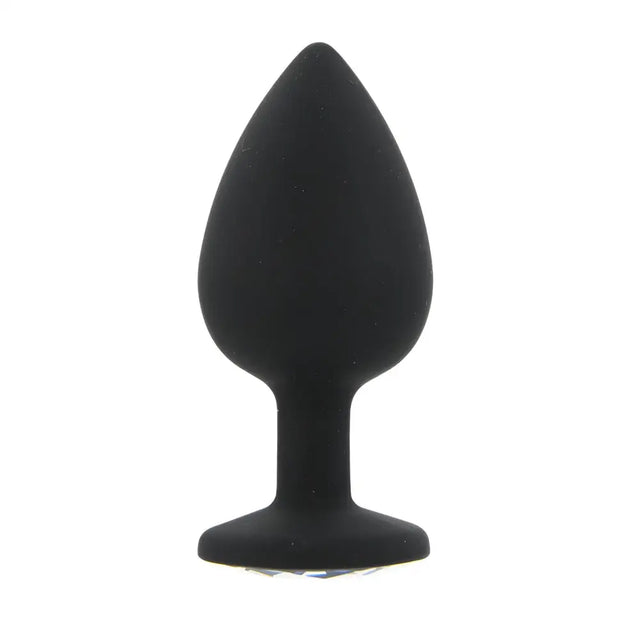 Toosh Black Silicone Butt Plug Large - Save 10% - Sale United Kingdom Stoke-on-trent