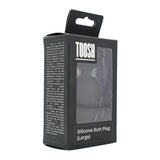 Toosh Black Silicone Butt Plug Large - Save 10% - Sale United Kingdom Stoke-on-trent