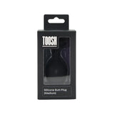 Toosh Black Silicone Butt Plug Medium - Save 10% - Sale United Kingdom Stoke-on-trent