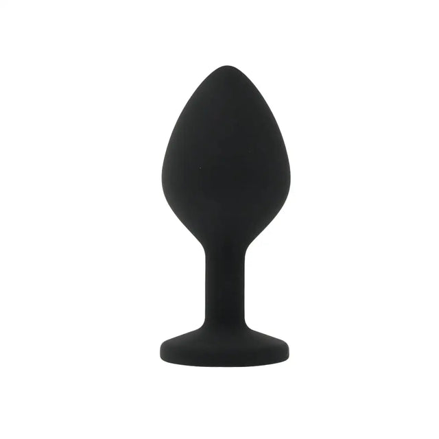 Toosh Black Silicone Butt Plug Medium - Save 10% - Sale United Kingdom Stoke-on-trent