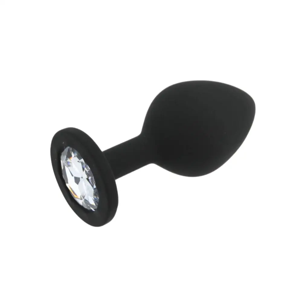 Toosh Black Silicone Butt Plug Medium - Save 10% - Sale United Kingdom Stoke-on-trent