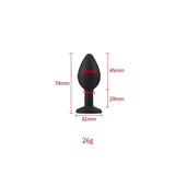 Toosh Black Silicone Butt Plug Small - Save 15% - Sale United Kingdom Stoke-on-trent