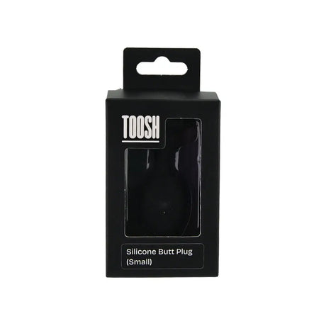 Toosh Black Silicone Butt Plug Small - Save 15% - Sale United Kingdom Stoke-on-trent