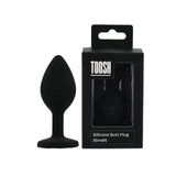 Toosh Black Silicone Butt Plug Small - Save 15% - Sale United Kingdom Stoke-on-trent