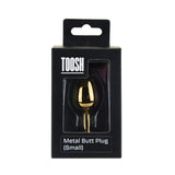 Toosh Gold Metal Butt Plug Small Pink Stone - Save 10% - Sale United Kingdom Stoke-on-trent