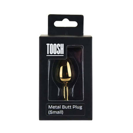 Toosh Gold Metal Butt Plug Small Pink Stone - Save 10% - Sale United Kingdom Stoke-on-trent