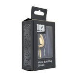 Toosh Gold Metal Butt Plug Small Red Stone - Save 10% - Sale United Kingdom Stoke-on-trent