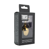 Toosh Heart Shaped Gold with Red Stone Medium - New Products – Latest Sex Toys & Adult Arrivals United Kingdom Stoke-on-trent