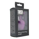 Toosh Purple Silicone Butt Plug Large - Save 10% - Sale United Kingdom Stoke-on-trent
