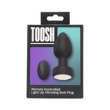 Toosh Remote Controlled Light Up Vibrating Butt Plug - Save 10% - Anal Dildos United Kingdom Stoke-on-trent