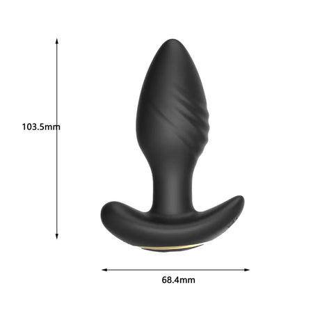 Toosh Remote Controlled Silicone Rotating & Vibrating Butt Plug Fast Anal Vibrators United Kingdom Stoke on Trent