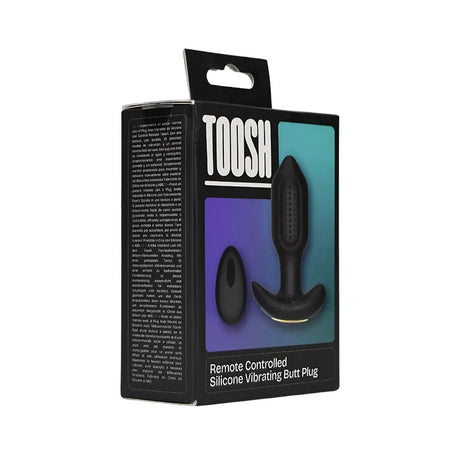 Toosh Remote Controlled Silicone Vibrating Butt Plug Fast Shipping Anal Vibrators United Kingdom Stoke on Trent