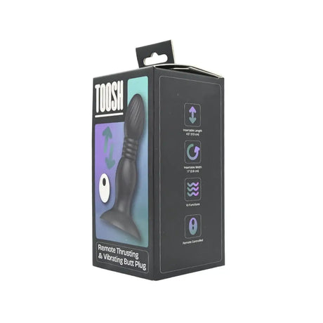 Toosh Remote Controlled Thrusting Butt Plug - Save 5% - Anal Dildos United Kingdom Stoke-on-trent