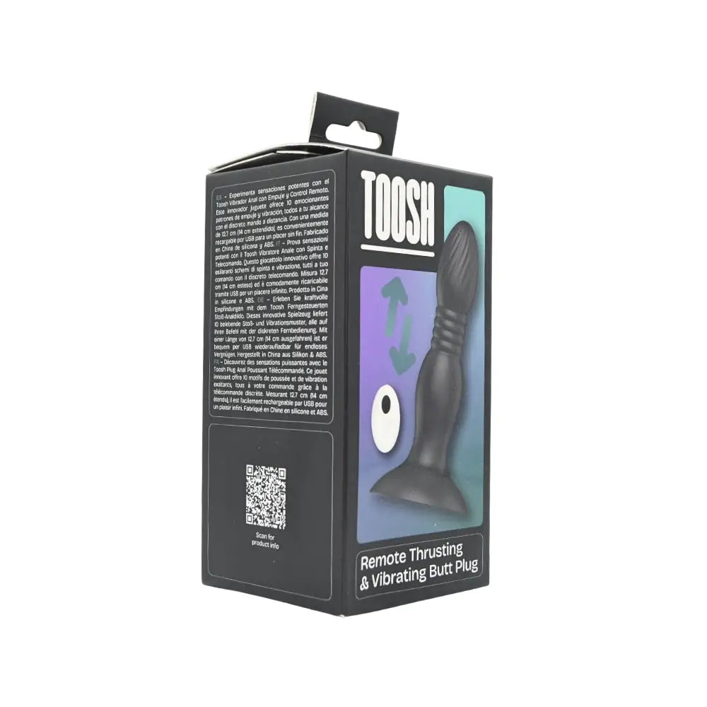 Toosh Remote Controlled Thrusting Butt Plug - Save 5% - Anal Dildos United Kingdom Stoke-on-trent