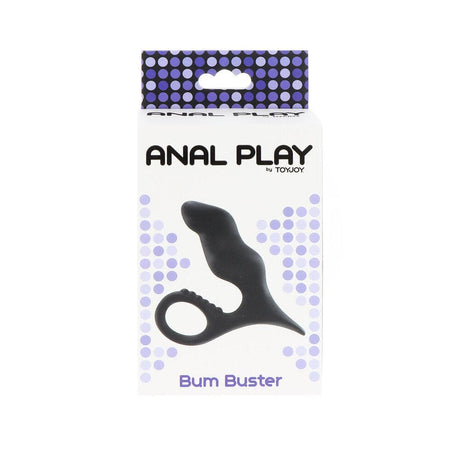 Toyjoy Anal Play Bum Buster Prostate Massager Black - Save 30% - Dildo