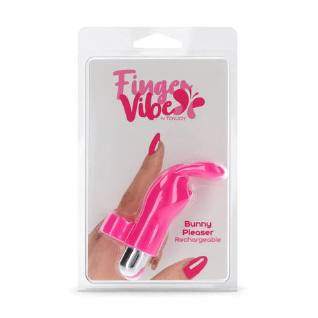 Toyjoy Bunny Pleaser Rechargeable Finger Vibe - Save 30% - Toyjoy - Fast Shipping - Sale United Kingdom Stoke-on-trent
