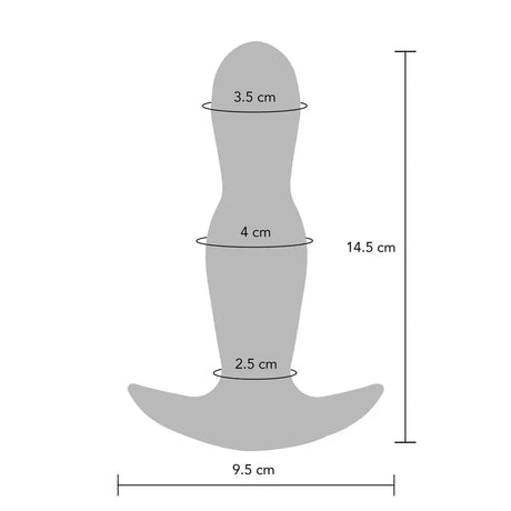 Toyjoy Buttocks the Stout Inflatable and Vibrating Buttplug - Save 30% - Toyjoy the - Fast - Dildo United Kingdom Stoke-on-trent
