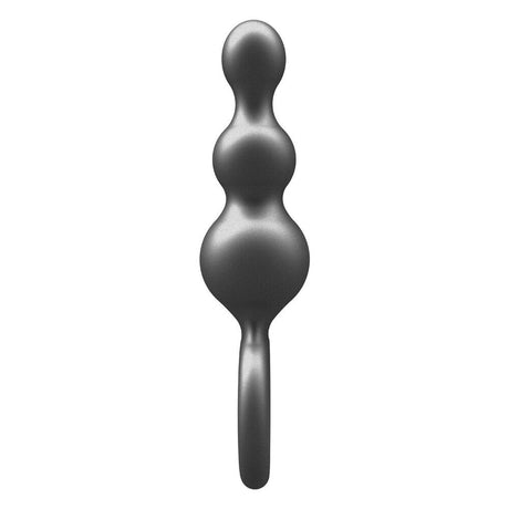 Toyjoy Buttocks the Stuffer 3 Balls Metallic Silicone Plug - Save 25% - Dildo