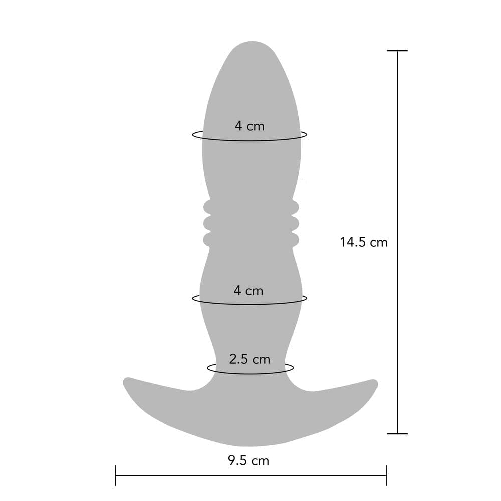 Toyjoy Buttocks the Tough Thrusting Buttplug - Save 30% - Anal Vibrators