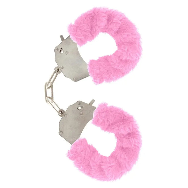 Toyjoy Furry Fun Wrist Cuffs Pink - Save 15% - Toyjoy - Fast Shipping - Sale United Kingdom Stoke-on-trent