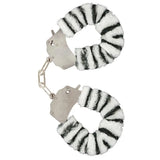 Toyjoy Furry Fun Wrist Cuffs Zebra - Save 30% - Toyjoy - Fast Shipping - Sale United Kingdom Stoke-on-trent