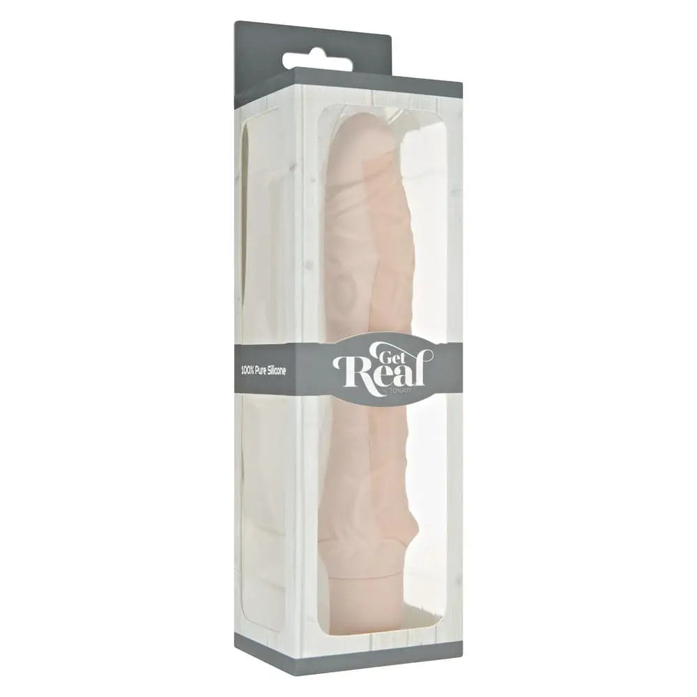 Toyjoy Get Real Classic Silicone Vibrator Flesh Pink - Save 20% - Toyjoy - United Kingdom Stoke-on-trent
