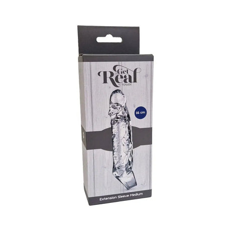 Toyjoy Get Real Extension Sleeve Medium - Save 15% - Toyjoy - Fast Shipping - Sale United Kingdom Stoke-on-trent
