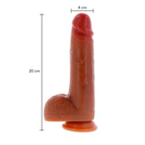 Toyjoy Get Real Silicone Foreskin Dildo 8 Inch - Save 20%