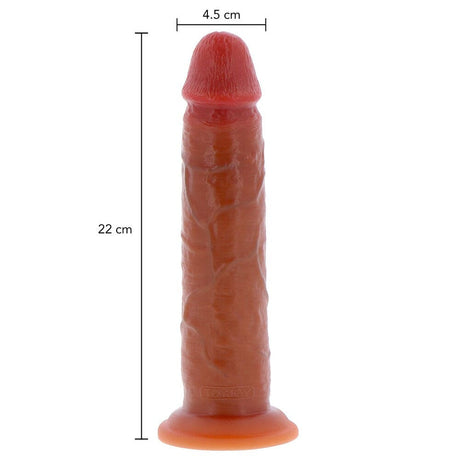 Toyjoy Get Real Silicone Foreskin Dong 8.5 Inches - Save 30% - Dildo