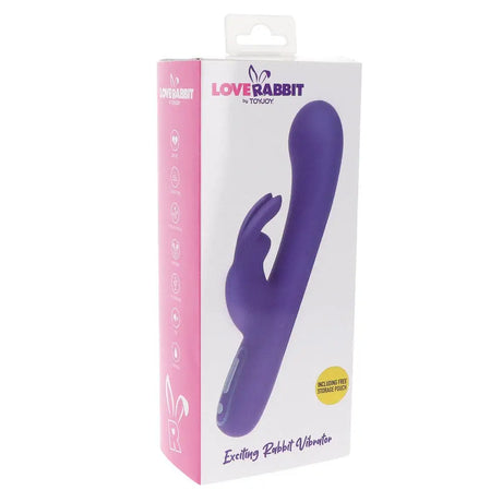 Toyjoy Love Rabbit Exciting Vibrator - Save 30% - Toyjoy - Fast Shipping - United Kingdom Stoke-on-trent