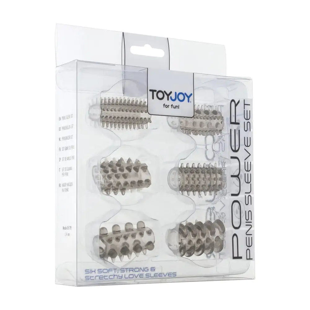Toyjoy Power Penis Sleeve Set Grey - Save 25% - Toyjoy - Fast Shipping - Sale United Kingdom Stoke-on-trent