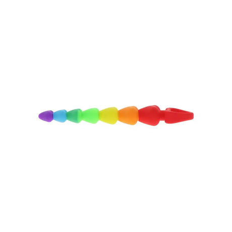 Toyjoy Rainbow Heart Anal Beads - Save 25% - Toyjoy - Fast Shipping - Dildos United Kingdom Stoke-on-trent