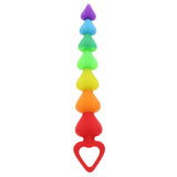 Toyjoy Rainbow Heart Anal Beads - Save 30% - Dildos