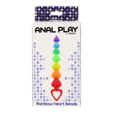 Toyjoy Rainbow Heart Anal Beads - New Products – Latest Sex Toys & Adult Arrivals United Kingdom Stoke-on-trent