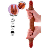 Toyjoy Silicone Foreskin Double Dong 15.7 Inches - Dildo