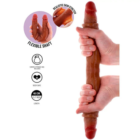 Toyjoy Silicone Foreskin Double Dong 15.7 Inches - Toyjoy - Fast Shipping - Dildo United Kingdom Stoke-on-trent