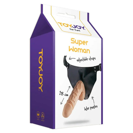 Toyjoy Super Woman Strap on Dildo - Save 30% - Toyjoy on - Fast Shipping - United Kingdom Stoke-on-trent