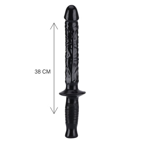 Toyjoy the Manhandler 14.5 Inch Black - Save 30% - Dildo