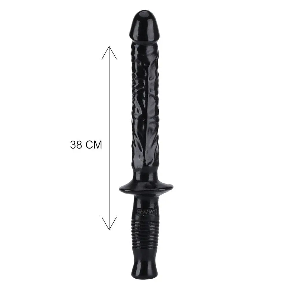 Toyjoy the Manhandler 14.5 Inch Black - Save 30% - Toyjoy the - Fast Shipping - Dildo United Kingdom Stoke-on-trent