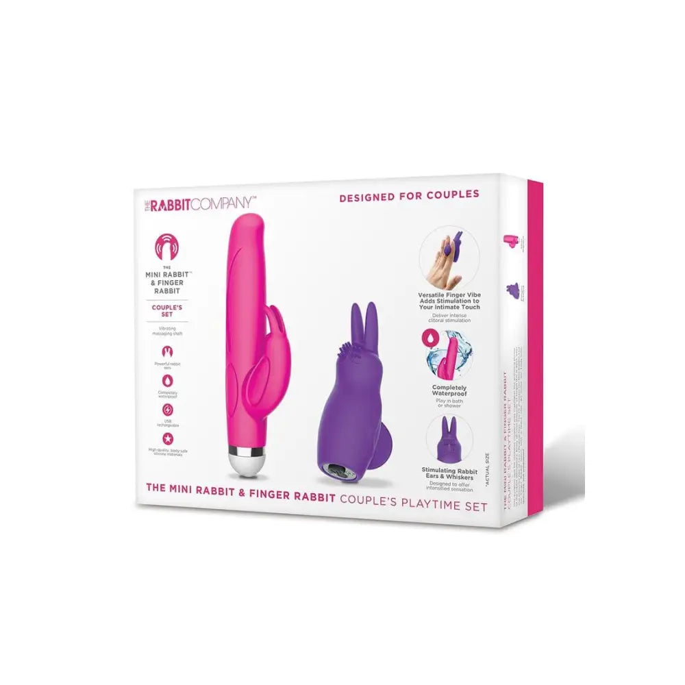 Trc Mini Rabbit and Bullet Set - Sex Toys - Save 25% - Trc - Fast Shipping - Vibrator United Kingdom Stoke-on-trent