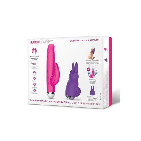 Trc Mini Rabbit and Bullet Set - Sex Toys - Save 25% - Trc - Fast Shipping - Vibrator United Kingdom Stoke-on-trent