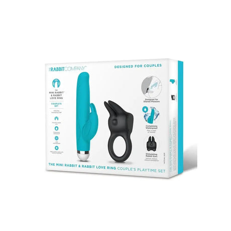 Trc Mini Rabbit and C-ring Set - Save 30% - Trc C-ring - Fast Shipping - Vibrator United Kingdom Stoke-on-trent