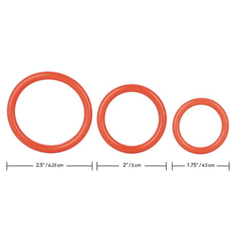 Trirings Set of Three Cockrings - Save 30% - Sale