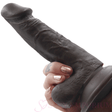 TrueTone Realistic Suction Cup Dildo 5 Inch - Small / Dark