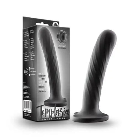 Twist Silicone Dildo with Suction Cup Large - Strap on Dildos - Save 25% - Fast Shipping - United Kingdom Stoke-on-trent